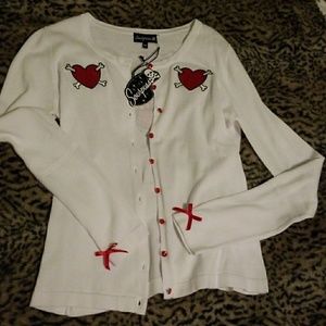 NWT Sourpuss Cardigan